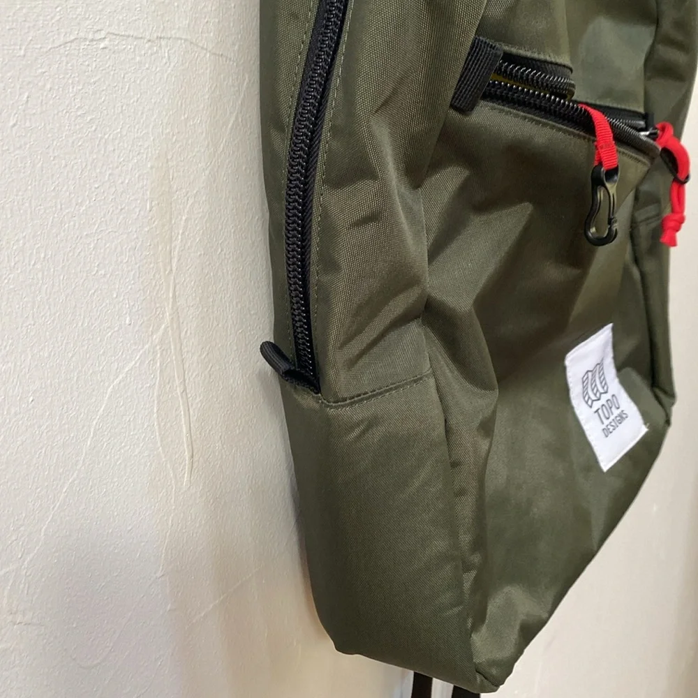 Topo designs canvas day pack